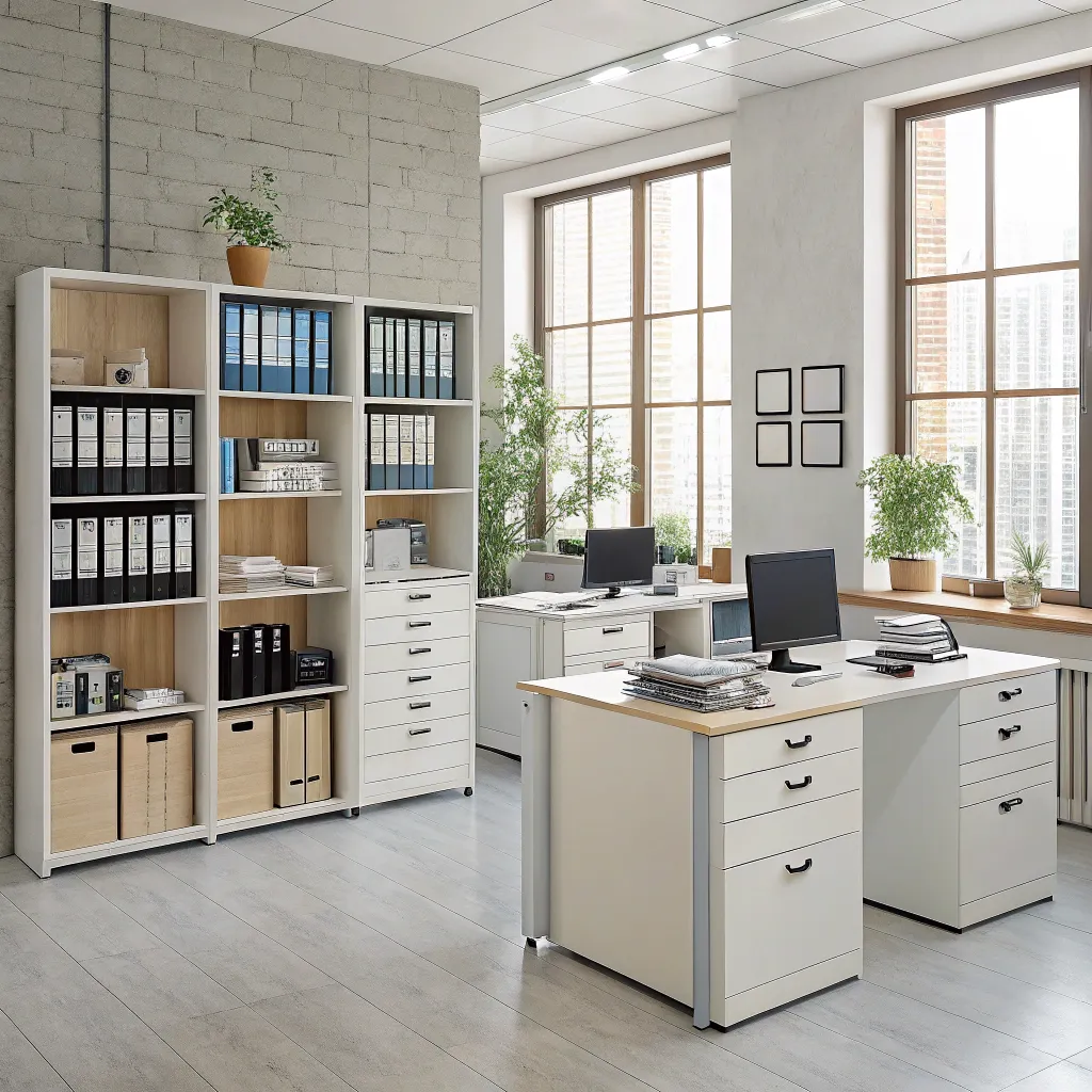 Clean and organized office space